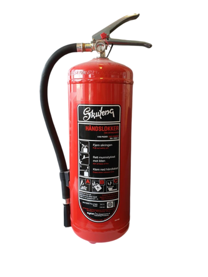 Skuteng brannslukker 6 kg ABC | MED-godkjent