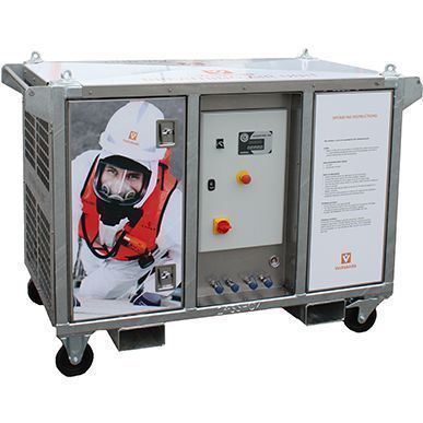 Lavtrykkskompressor BA800E for pusteluft til 4 personer