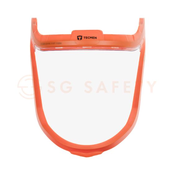 Visirramme til Tecmen G20-hjelm oransje