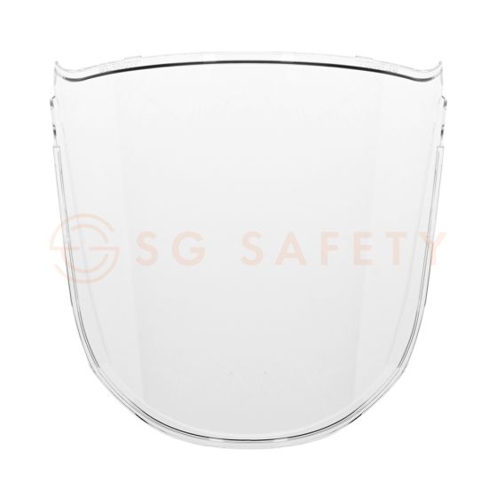 visir til tecmen åndedrettsvern gjennomsiktig front