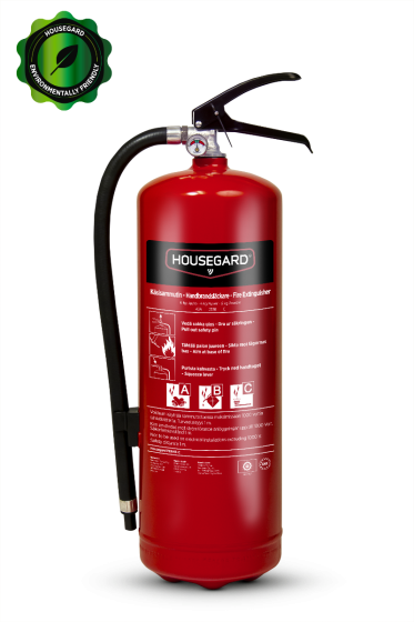 Housegard pulverslukker 6 kg ABC | 43A 233BC