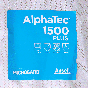 Logo i blå av Microgard 1500 Plus engangsdress
