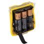 Alkaline battery pack with batteries - Quattro