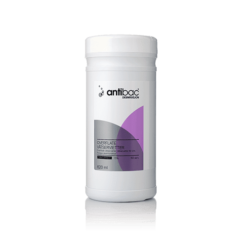 Overflateservietter boks 150 stk fra Anitbac