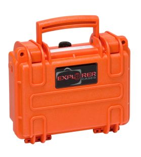 explorer case fra front oransje