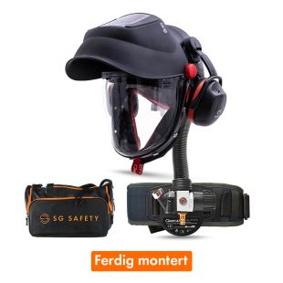 Aker Solutions systempakke - CleanAIR® Sveisehjelm CA-40GW med Flow master