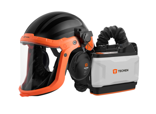 Tecmen komplett ATEX batteridrevet åndedrettsvern