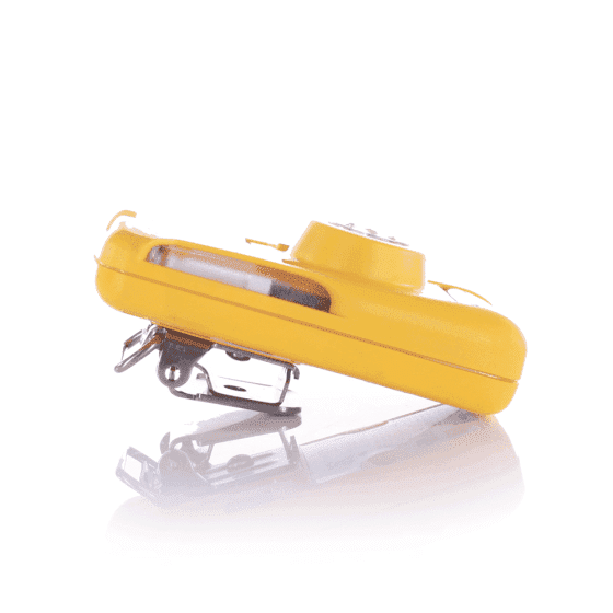 gassmåler gul bw clip liggende side gassvarsler